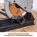 Evolution Power Tools 15 Amp 14 in. Multi-Material Chop Saw with Japanese TCT Blade thumbnail 7