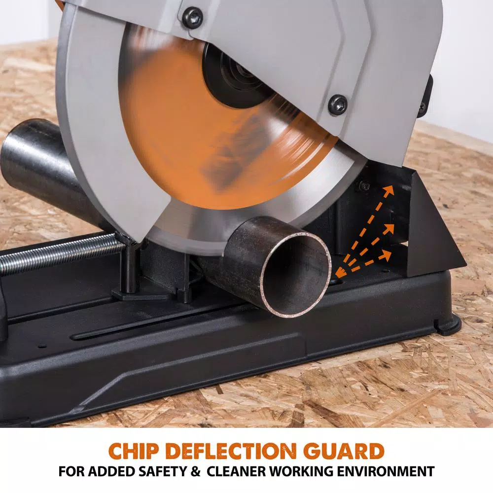 Evolution Power Tools 15 Amp 14 in. Multi-Material Chop Saw with Japanese TCT Blade