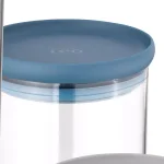 BergHOFF Leo 3-Piece Glass Food Container Set with Airtight Lids and Measuring Spoon thumbnail 2