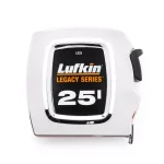 Lufkin Legacy Series 25 ft. Chrome Tape Measure, 1 in. Wide Blade, 8 in. Standout thumbnail 1