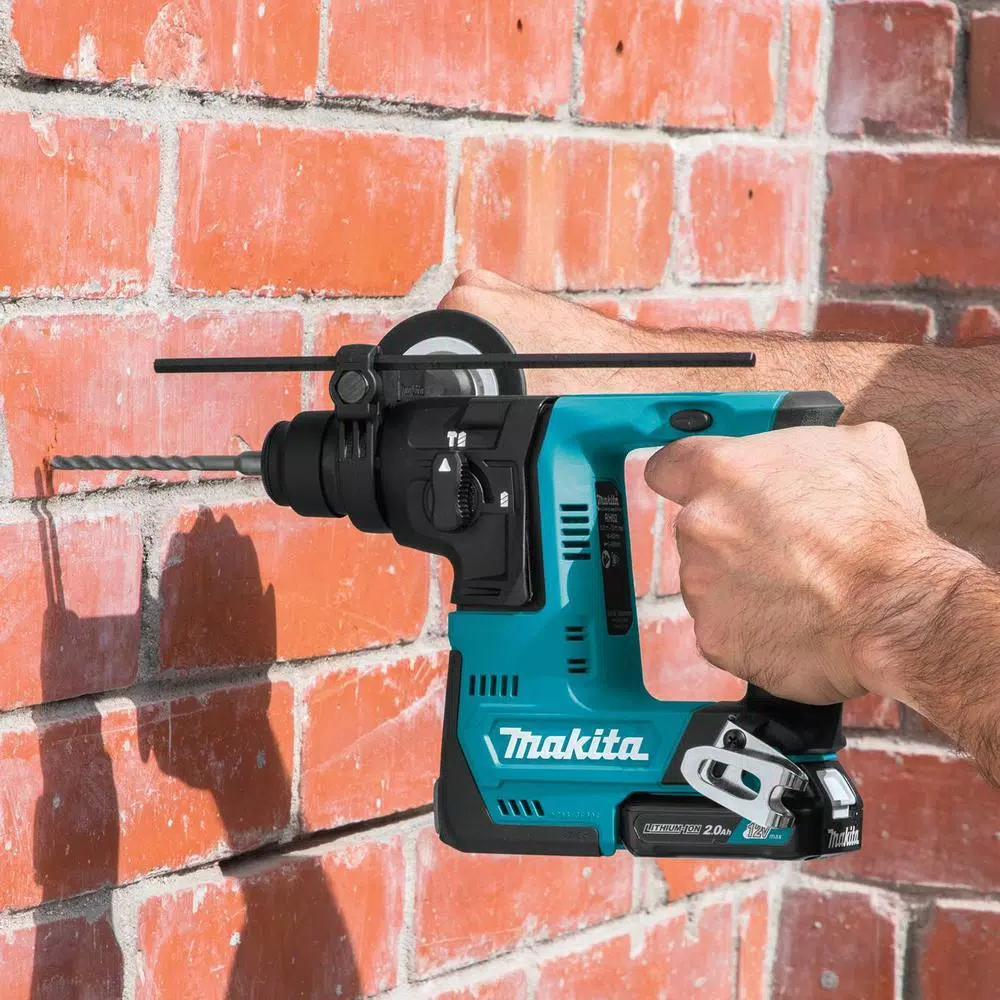 Makita 12V max CXT Cordless 9/16 in. SDS-PLUS Rotary Hammer Kit (2.0Ah)