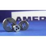 Drill America #5-40 x 1 in. High Speed Steel Round Adjustable Threading Die thumbnail 6