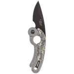 Camillus Dominator 2.25 in. Stainless Steel Drop Point Fixed Blade Knife with Aluminum Handle and Sheath thumbnail 5