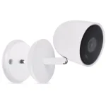 Wasserstein Magnetic Wall Mount for Google Nest Cam IQ Indoor - White thumbnail 3