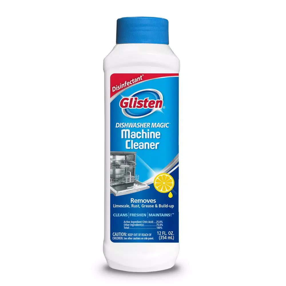 SUMMIT BRANDS Glisten Dishwasher Magic Cleaner and Disinfectant, 12 oz.