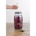Kilner Glass Fermentation Set with Air Lock and Ceramic Stones for Sauerkraut, Kimchi, and Pickles thumbnail 4