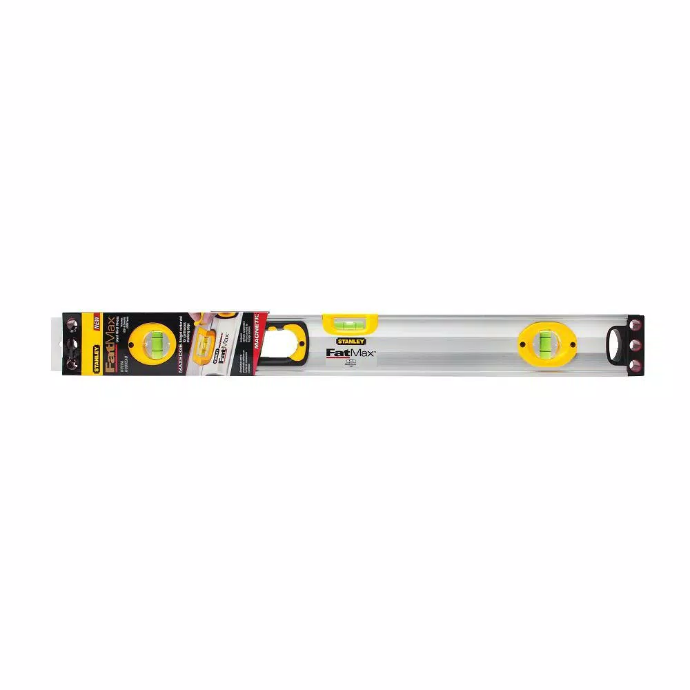 Stanley FATMAX 24 in. Magnetic Aluminum Box-Beam Level