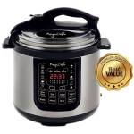 Megachef 8 Qt. Stainless Steel Digital Electric Pressure Cooker thumbnail 3