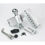 Weigh Safe 180 Hitch by Weigh Safe Chrome Tow Ball Edition Adjustable Ball Mount thumbnail 2