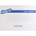 Genuine Joe 33 Gallon 2-Ply Black Trash Bag Liners, 0.65 Mil Low-Density Polyethylene, 250 Count thumbnail 2