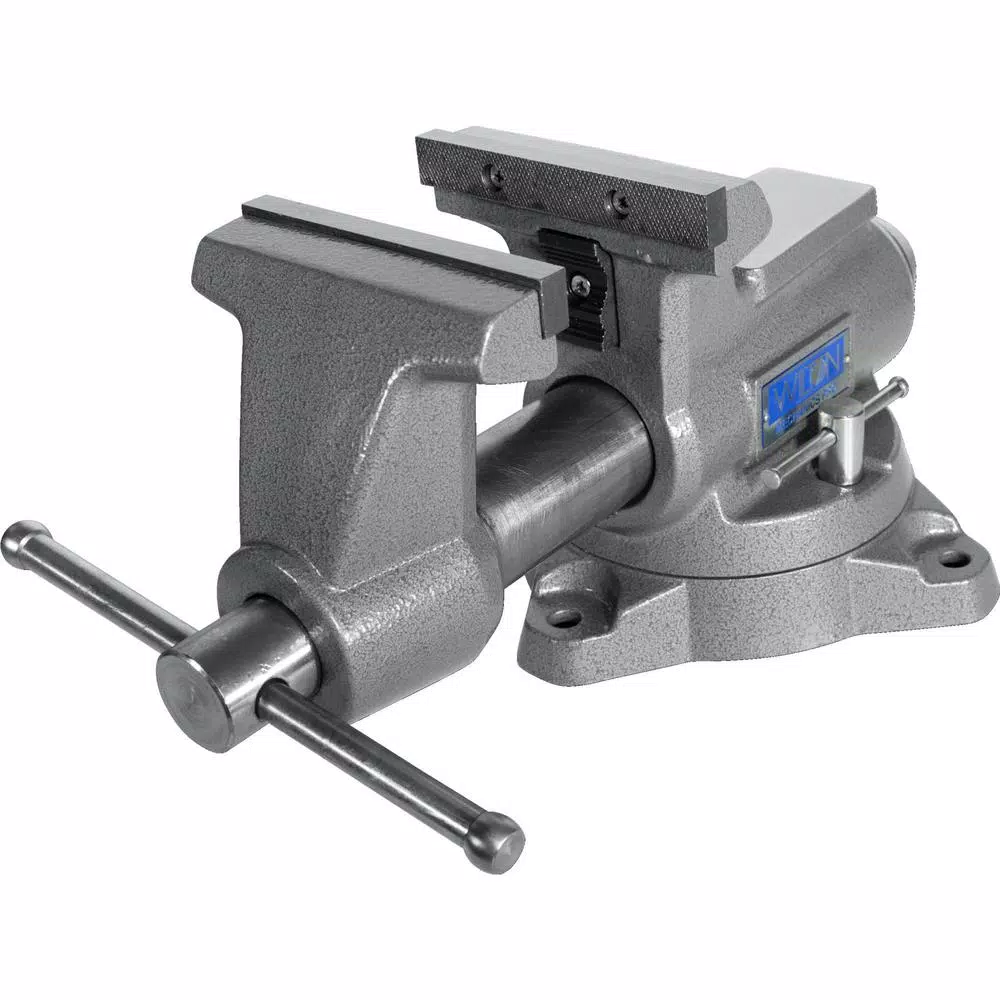 Wilton 855M Mechanics Pro Vise, 5.5 in. Bench Vise with 360° Swivel Base