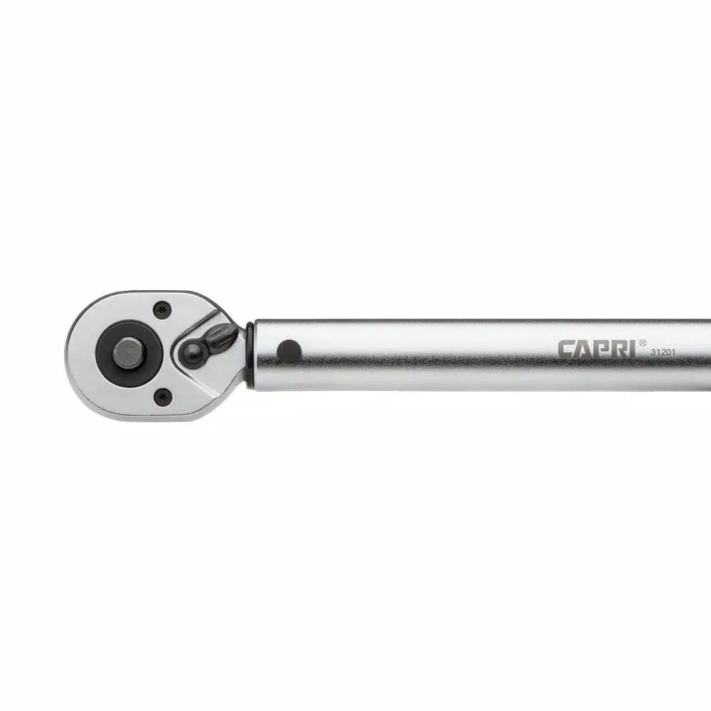 Capri Tools 1/4 in. Drive Industrial Torque Wrench, 30 to 150 in. lbs. / 4 to 16.4 Nm