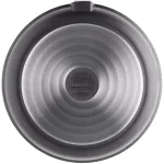 Berndes Vario Click 4 Qt. Induction Round Saute Casserole with Lid, Black thumbnail 2