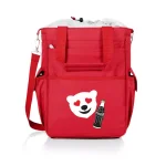 ONIVA Coca-Cola Activo Red Emoji Design Insulated Tote Cooler, 36 oz. thumbnail 1