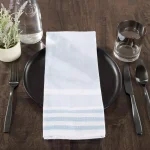 Unbranded Weymouth Home 8-Pack 100% Cotton Striped Kitchen Hand Towels thumbnail 3