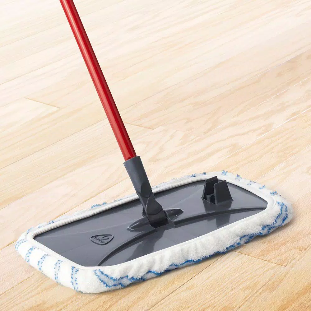 O-Cedar Hardwood Floor N More Microfiber Dust Mop with 50 inch Handle for Hardwood and Laminate