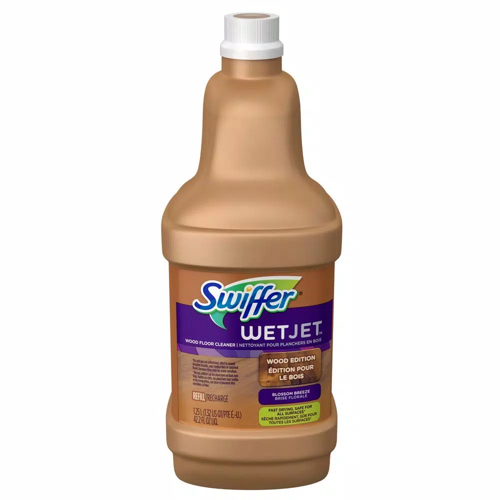 Swiffer WetJet Wood Floor Cleaner Refill, 42.2 fl. oz.