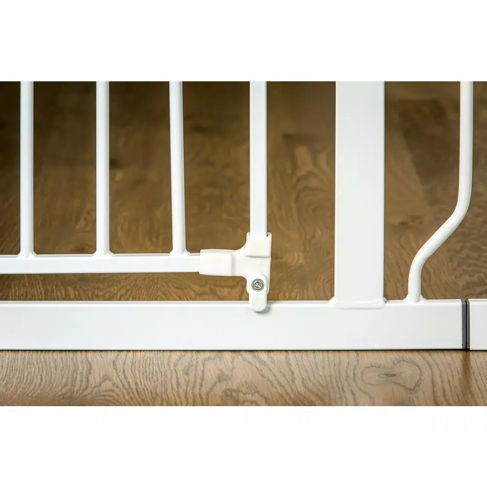 Regalo Easy Step 30" Metal Walk-Through Baby Gate, Pressure or Wall Mount