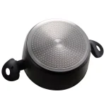 Oster Cuisine Allston 4.2 Qt. Nonstick Aluminum Dutch Oven with Glass Lid, Gray thumbnail 2