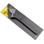 Stark 10 in. Adjustable Wrench, Black Chrome Vanadium Steel with Built-in SAE/Metric Scale thumbnail 4