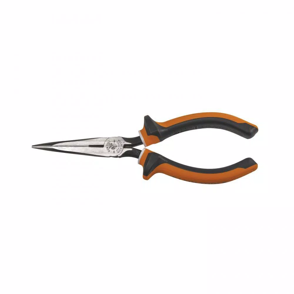 Klein Tools 7 in. Insulated Long Nose Side-Cutting Pliers, 1000V VDE Certified