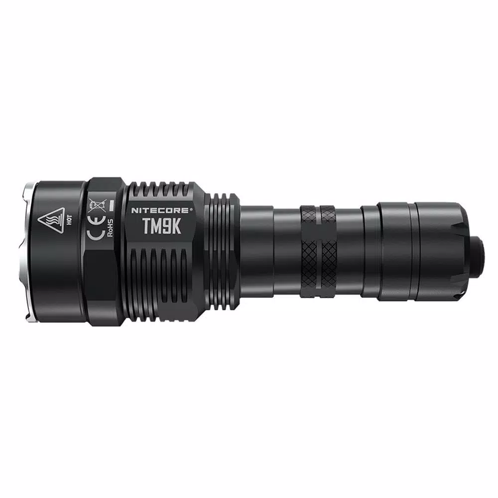NITECORE TM9K 9500 Lumens Tactical LED Flashlight, USB-C Rechargeable