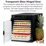 Tribest Sedona Express 11-Tray Food Dehydrator with TST Technology and Digital Controls thumbnail 3
