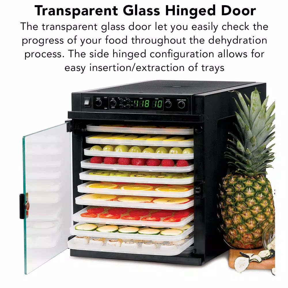Tribest Sedona Express 11-Tray Food Dehydrator with TST Technology and Digital Controls