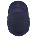 Skullerz 8955 Lightweight Navy Blue Vented Bump Cap with Short Brim thumbnail 2
