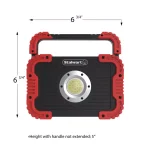 Stalwart 750 Lumens COB LED Work Light with Rotating Handle thumbnail 2
