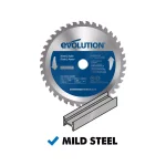 Evolution Power Tools Evolution 7-1/4 in. 40-Teeth Carbide Mild Steel Cutting Saw Blade thumbnail 2
