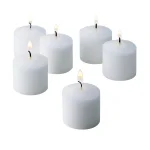 Light In The Dark Fresh Linen Scented Votive Candles, White Paraffin Wax, 10 Hour Burn Time (Set of 72) thumbnail 1