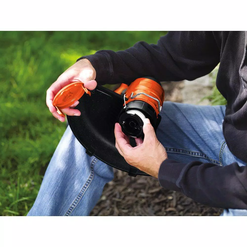 BLACK+DECKER 20V MAX Cordless String Trimmer and Edger with (2) 1.5 Ah Lithium-Ion Batteries and Charger