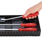 Milwaukee 4-Piece Pry Bar Set with I-Beam Design and Hammer-Ready Strike Cap thumbnail 11