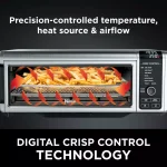Ninja Foodi Digital Air Fry Oven, Stainless Steel Convection Toaster Oven with Flip-Away Storage thumbnail 4