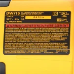 DeWalt 12 in. Double-Bevel Compound Miter Saw, 15 Amp, Corded thumbnail 7