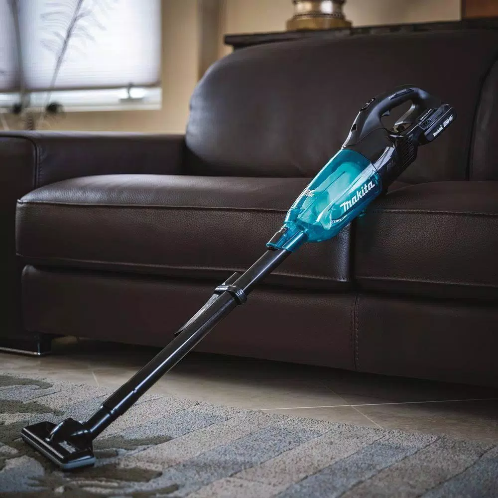 Makita 18V LXT Brushless Cordless Vacuum Kit with 2.0 Ah Battery and Rapid Optimum Charger