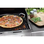 Outset 14 in. Cast Iron Pizza Iron with Forged Steel Handles thumbnail 4