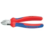 Knipex 6-1/4 in. Diagonal Cutters, Forged Steel, 62 HRC Cutting Edge, Comfort Grip thumbnail 1