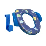 Babyloo Outer Space Design Children's Soft Toilet Seat with Handles and Splash Guard thumbnail 1