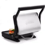 Holstein Housewares 70 sq. in. Stainless Steel Non-Stick Electric Griddle thumbnail 2
