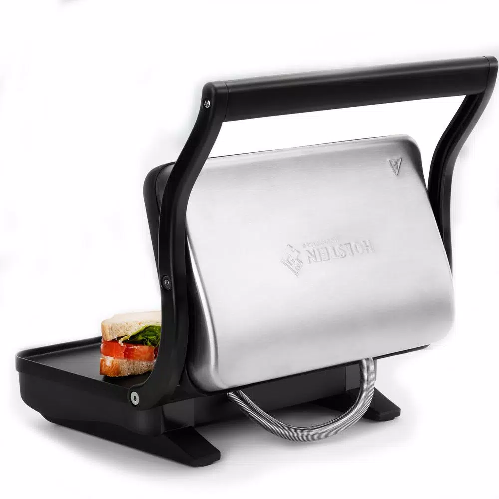 Holstein Housewares 70 sq. in. Stainless Steel Non-Stick Electric Griddle