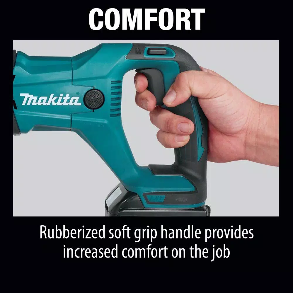 Makita 18V LXT Lithium-Ion Cordless Reciprocating Saw Kit with 5.0Ah Batteries and Charger