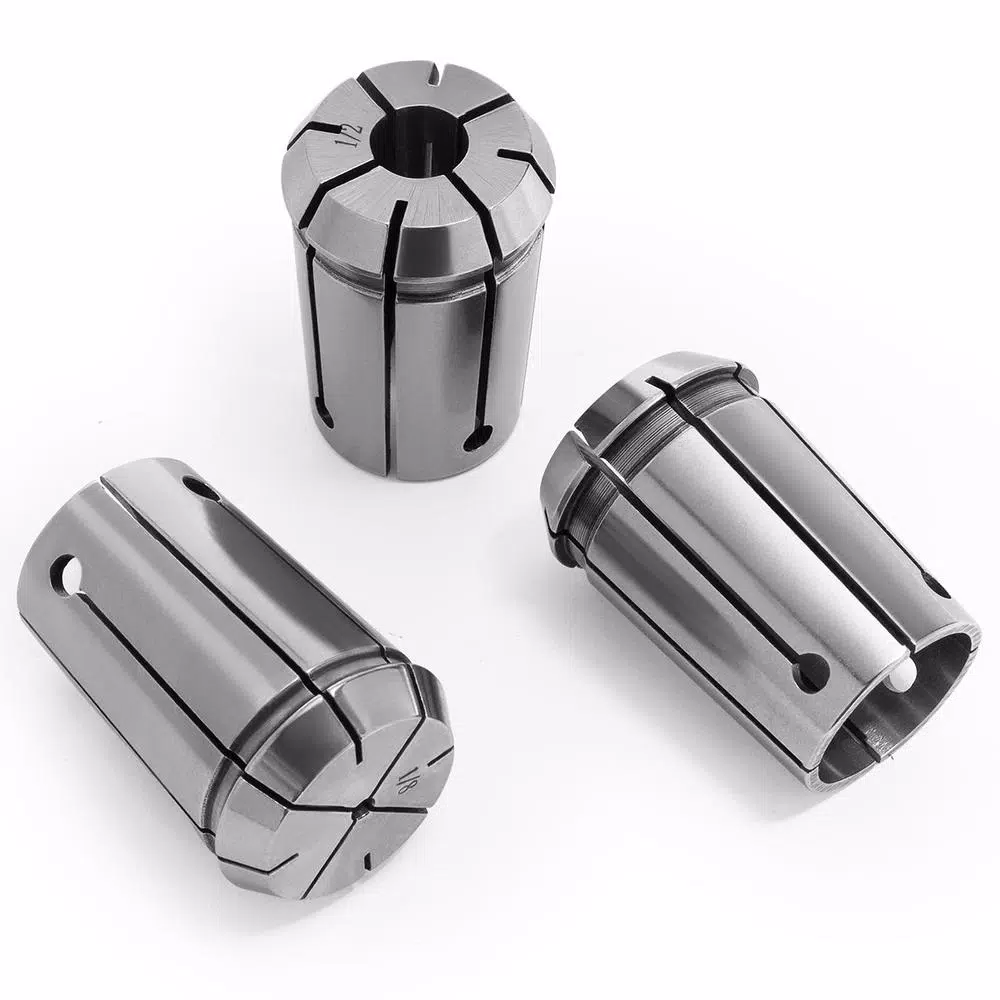 Stark 8-Piece Quick Change Spring Collet Chuck Set with MT3 Shank Holder, 1/8 in. to 1 in.