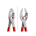 TEKTON 8 in. Slip Joint Pliers with Universal 3-Zone Jaws and Wire Cutter thumbnail 9