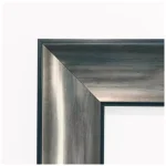Amanti Art Quicksilver Scoop 25.75 in. x 25.75 in. Square Bathroom Vanity Wall Mirror, Silver thumbnail 3