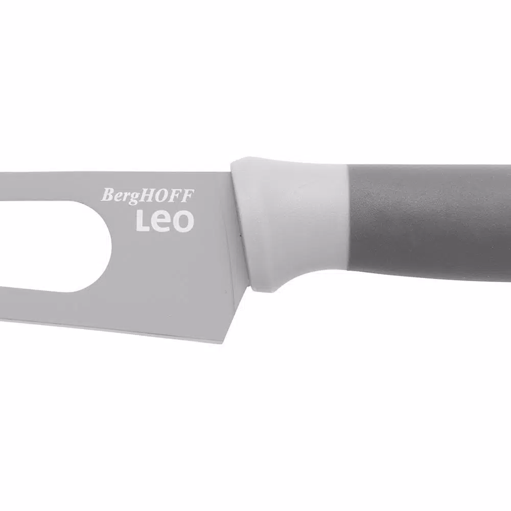 BergHOFF Leo 5 in. Grey Cheese Knife with Non-Stick Stainless Steel Blade
