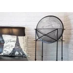 Replogle Dawson 16 in. Standing Floor Globe - Political Design thumbnail 2