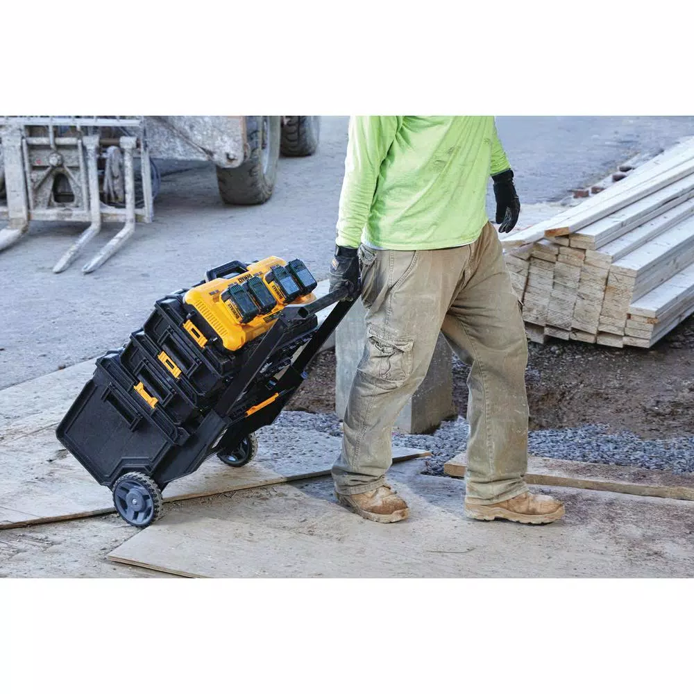 DEWALT 4-Port Rapid Lithium-Ion Battery Charger for 12V, 20V MAX, and FLEXVOLT 60V MAX Batteries
