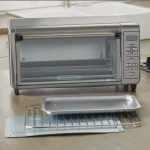 BLACK+DECKER 1550W Extra-Wide Digital Convection Toaster Oven, 8-Slice, Stainless Steel thumbnail 5